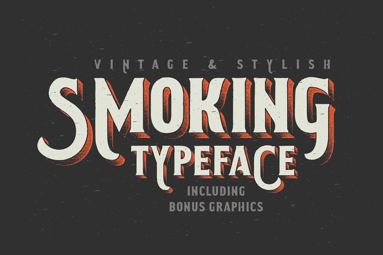 cigarette font free download Butt Cigarettes Font