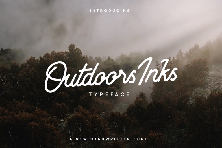 ★送料・関税込★New era★OUTDOOR INK FONT UTILITY POCKET★ Outdoors Inks Font - FreeFontDL