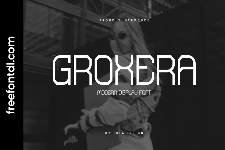 Groxera Font Free Download FreeFontDL