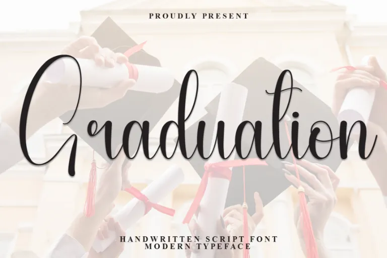 Graduation Writing Style Graduation – New Style Handwritten Font - FreeFontDL