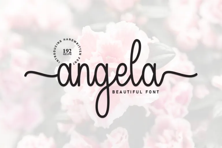 Angela Font (129537744) - FreeFontDL